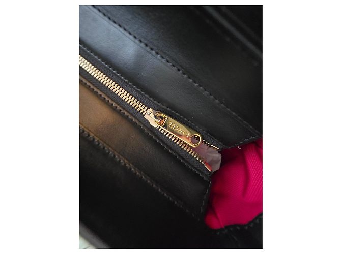 BAG TOTE CON ZIP ROXANE IN PELLE LISCIA NERA LANCEL Nero - vista 6