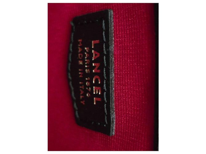 BAG TOTE CON ZIP ROXANE IN PELLE LISCIA NERA LANCEL Nero - vista 8