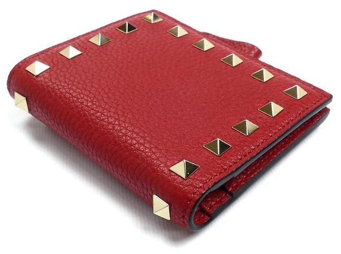 Valentino Garavani Rockstud Leder Geldbörse - Ansicht 2