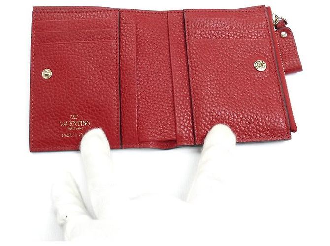 Valentino Garavani Rockstud Leder Geldbörse - Ansicht 3