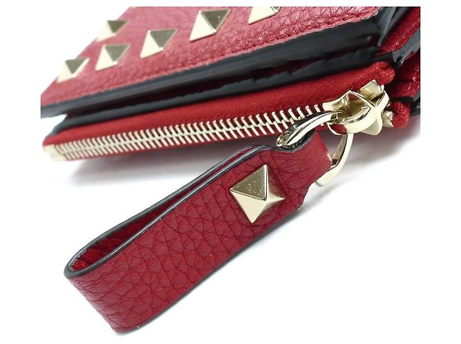 Valentino Garavani Rockstud Leder Geldbörse - Ansicht 6
