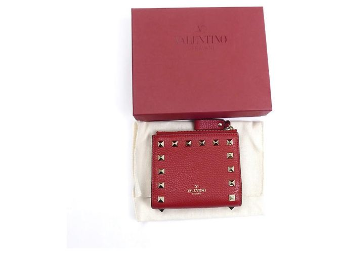 Valentino Garavani Rockstud Leder Geldbörse - Ansicht 7