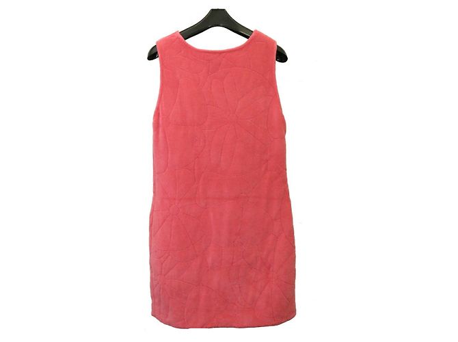 Timeless Vestido de algodón Chanel Camellia Rosa - vista 2