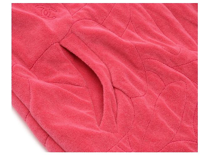 Timeless Vestido de algodón Chanel Camellia Rosa - vista 6