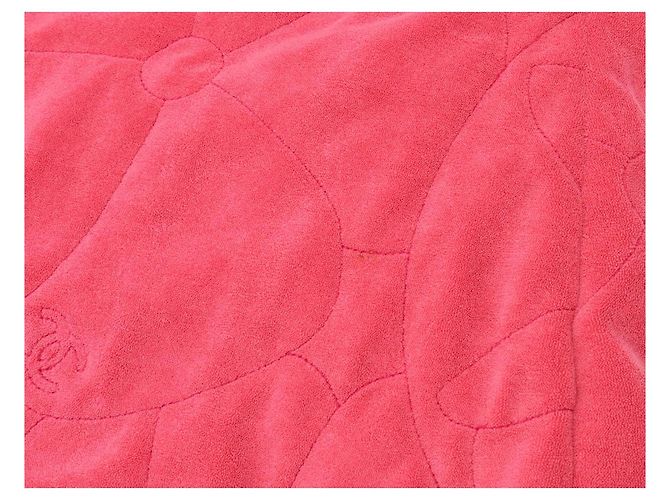 Timeless Vestido de algodón Chanel Camellia Rosa - vista 7