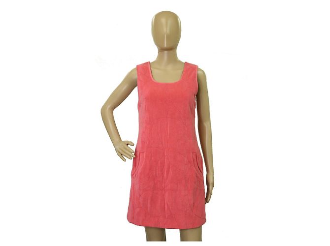 Timeless Vestido de algodón Chanel Camellia Rosa - vista 8