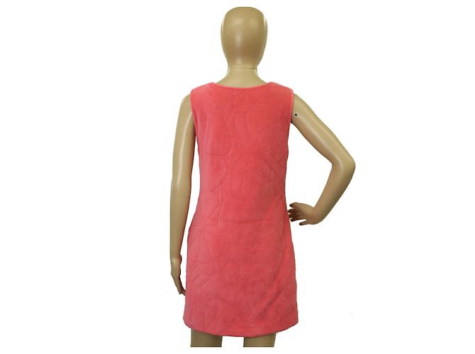 Timeless Vestido de algodón Chanel Camellia Rosa - vista 9