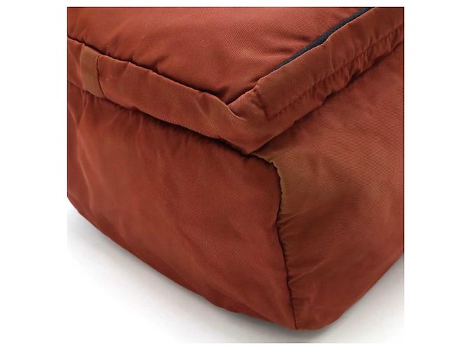 Prada Tessuto Montagn Nylon Rucksack Rot - Ansicht 3