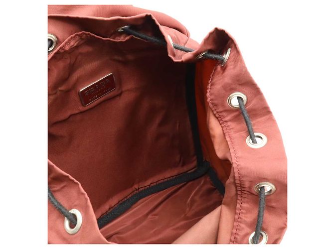 Prada Tessuto Montagn Nylon Rucksack Rot - Ansicht 6