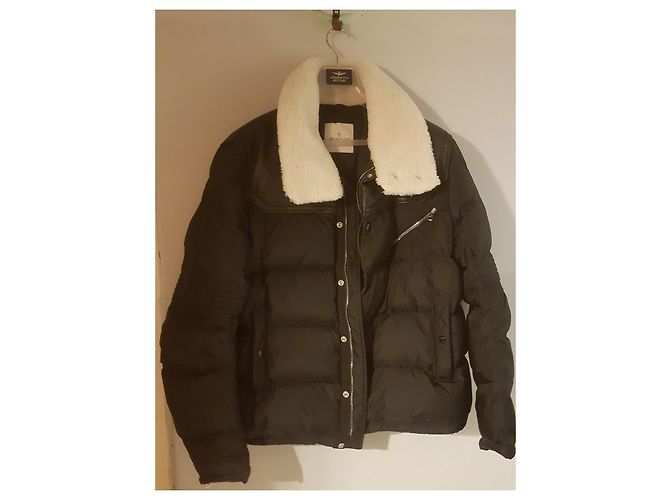 Moncler Leo Lederjacke Schwarz - Ansicht 2