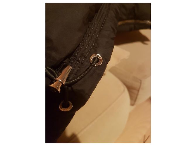 Moncler Leo Lederjacke Schwarz - Ansicht 8