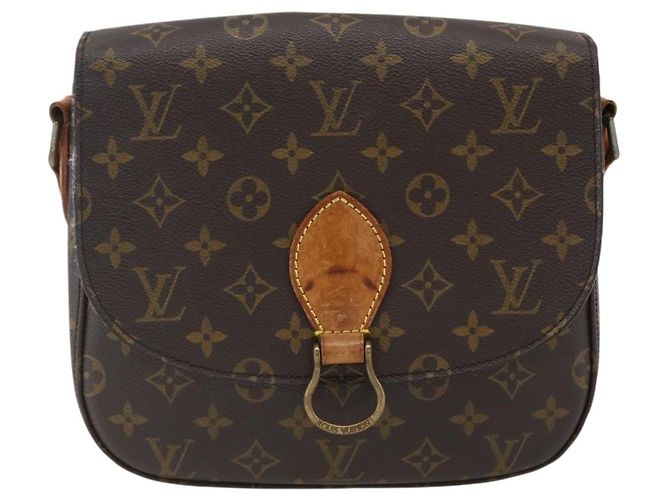 LOUIS VUITTON Monogram Saint Cloud GM Schultertasche M51242 LV Auth BA10836 Monogramm - Ansicht 13