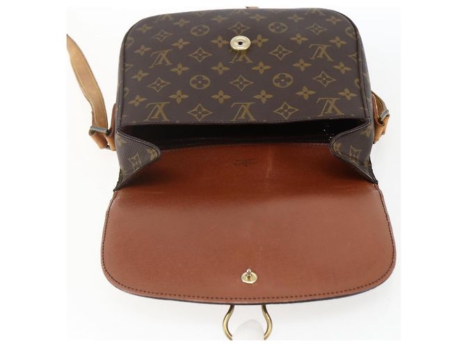 LOUIS VUITTON Monogram Saint Cloud GM Schultertasche M51242 LV Auth BA10836 Monogramm - Ansicht 19