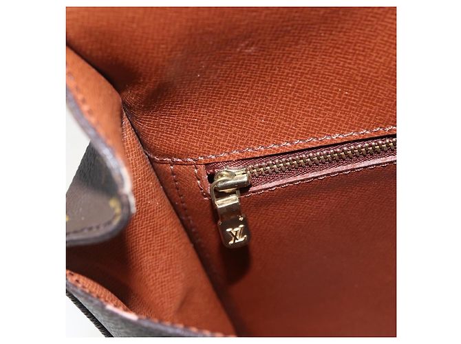 LOUIS VUITTON Monogram Saint Cloud GM Schultertasche M51242 LV Auth BA10836 Monogramm - Ansicht 24