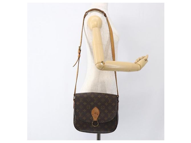 LOUIS VUITTON Monogram Saint Cloud GM Schultertasche M51242 LV Auth BA10836 Monogramm - Ansicht 26