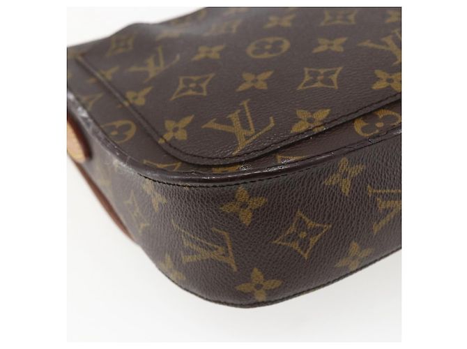 LOUIS VUITTON Monogram Saint Cloud GM Schultertasche M51242 LV Auth BA10836 Monogramm - Ansicht 8
