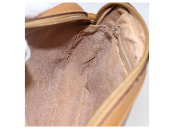 Gucci Borsa a spalla Micro GG Supreme in PVC Beige Oro Auth BA10809 D'oro - vista 20