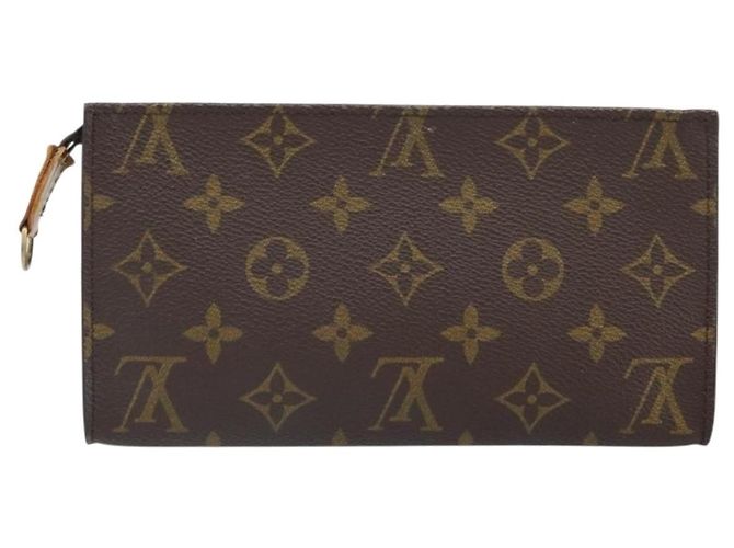 LOUIS VUITTON Pochette Bucket Monogram GM Accessorio LV Auth ep13092 Monogramma - vista 2