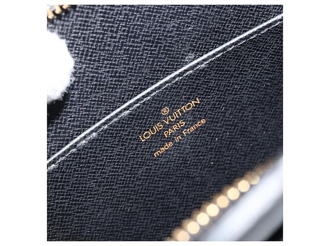 LOUIS VUITTON Pochette Uomo Epi Borsa Clutch Nera M52522 LV Auth 171613 Nero - vista 17