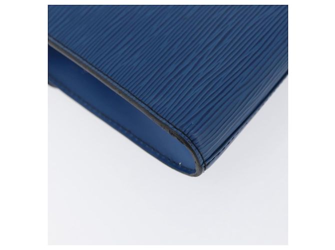 LOUIS VUITTON Clutch Art Déco Epi Blu M52635 LV Auth 171813 - vista 15