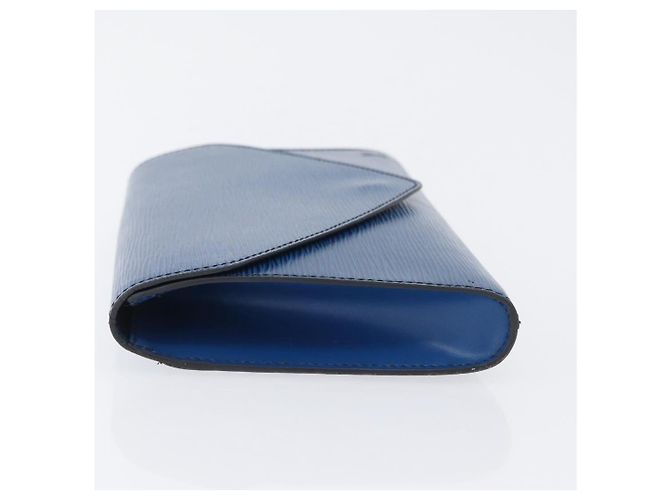 LOUIS VUITTON Clutch Art Déco Epi Blu M52635 LV Auth 171813 - vista 4