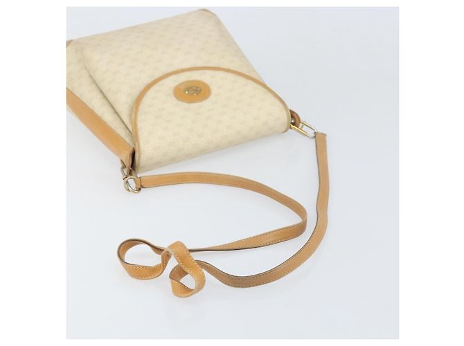 Gucci Borsa a spalla Micro GG Supreme in PVC Bianco Oro Auth bs33291 D'oro - vista 7