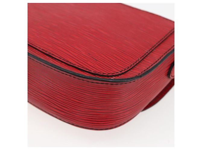 LOUIS VUITTON Borsa a Spalla Epi Saint Cloud PM Rossa M52217 LV Auth 171556 Rosso - vista 16