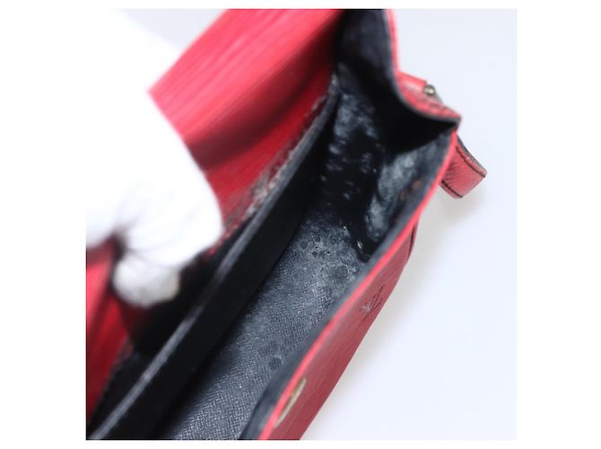 LOUIS VUITTON Borsa a Spalla Epi Saint Cloud PM Rossa M52217 LV Auth 171556 Rosso - vista 22