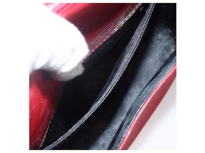 LOUIS VUITTON Borsa a Spalla Epi Saint Cloud PM Rossa M52217 LV Auth 171556 Rosso - vista 24