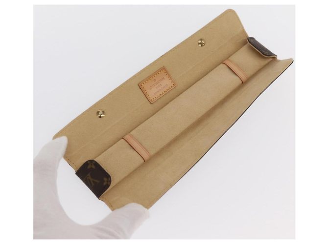 Bracciale Links Monogram Brassle LOUIS VUITTON in Oro 18K 750 Q95011 Auth 169935SM Bianco - vista 22