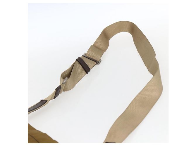 Borsa a Spalla PRADA in Nylon Beige Argento Autentica bs33257 - vista 8