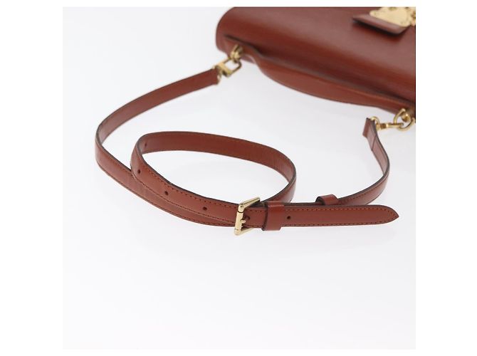 LOUIS VUITTON Borsa a Mano Epi Monceau 28 Marrone M52123 LV Auth 170765 - vista 8