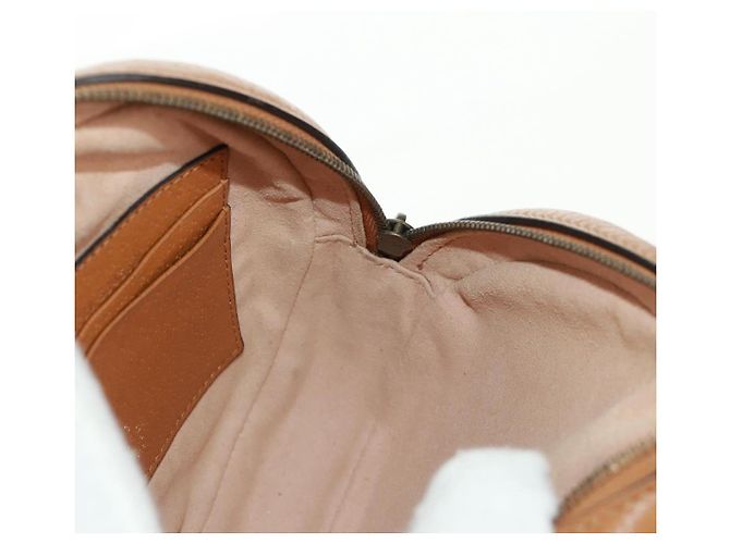 Gucci Zaino Disney Micro GG Supreme in PVC beige e oro 603730 Auth 159823M D'oro - vista 21