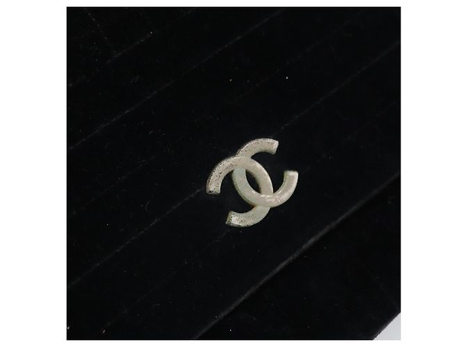 CHANEL Mademoiselle Borsa a Spalla con Catena Velluto Nero Oro CC Auth bs33251 D'oro - vista 17
