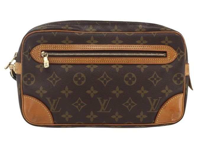 LOUIS VUITTON Clutch Marly Dragonne GM Monogram M51825 LV Auth ka2370 Monogramma - vista 13