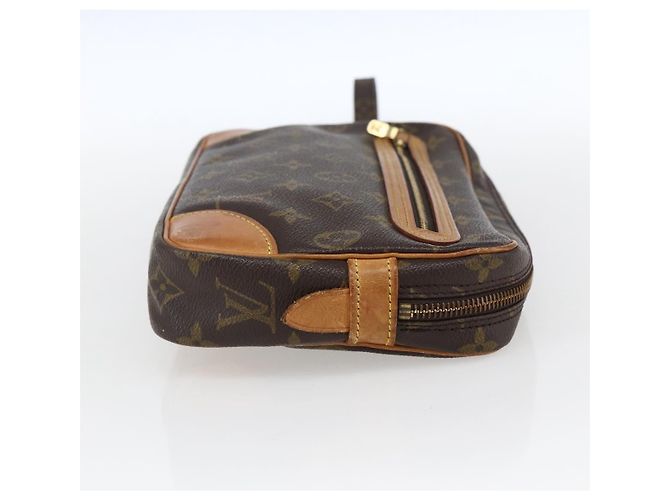 LOUIS VUITTON Clutch Marly Dragonne GM Monogram M51825 LV Auth ka2370 Monogramma - vista 4