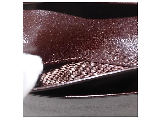 Portafoglio in tela Zucca FENDI in pelle nera e marrone Auth am10756V - vista 12