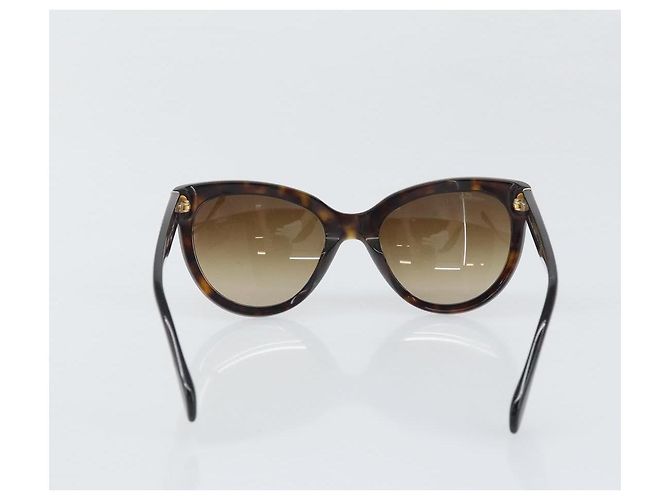 Gafas de sol PRADA de plástico marrón Auth bs33301 Castaño - vista 3