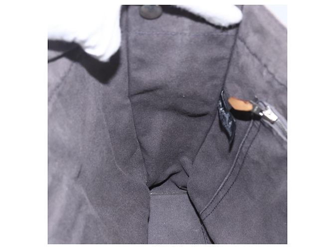 Hermès HERMES Fourre ToutMM Borsa a Mano in Tela Grigia Argento Auth ti3707 Marrone - vista 18