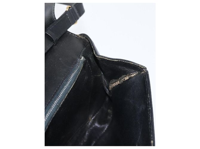 Borsa a Spalla in Pelle Gucci Oro Nero Auth BA10403 D'oro - vista 20