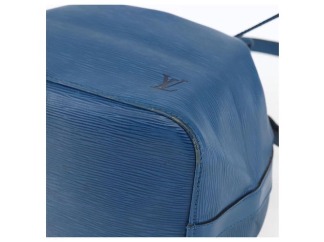Noe LOUIS VUITTON Borsa a Spalla Petit Noé Epi Blu M44105 LV Auth ka2285 - vista 14