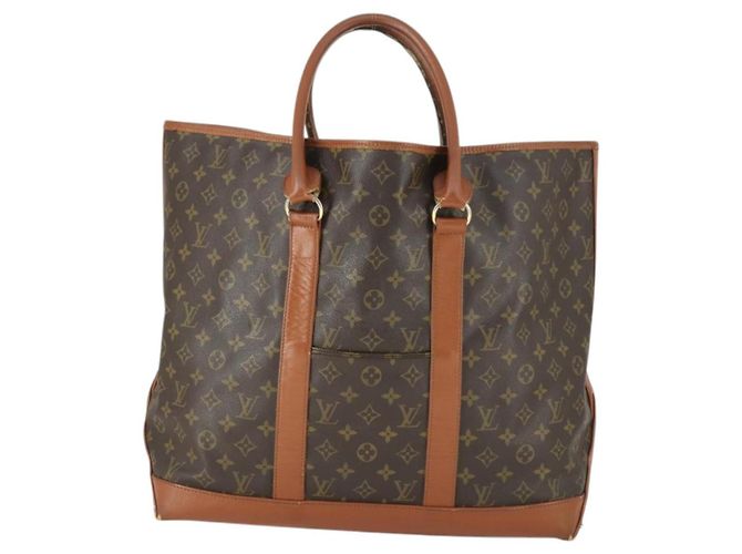 LOUIS VUITTON Borsa Tote Weekend GM Monogram M42420 LV Auth 169314 Monogramma - vista 13