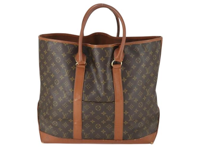 LOUIS VUITTON Borsa Tote Weekend GM Monogram M42420 LV Auth 169314 Monogramma - vista 2
