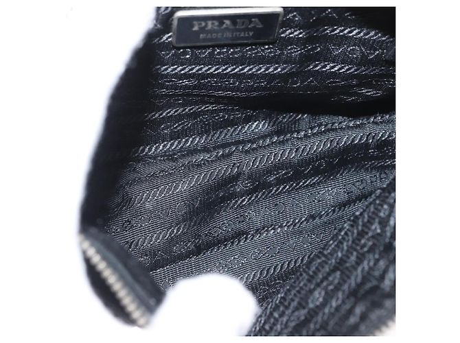 Borsa a Spalla PRADA Nylon Nero Argento Autentica 171630 - vista 11