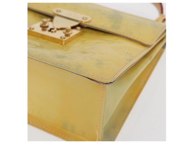 LOUIS VUITTON Borsa a mano Spring street Monogram Vernis Grigio M91029 LV Auth 171166 - vista 15