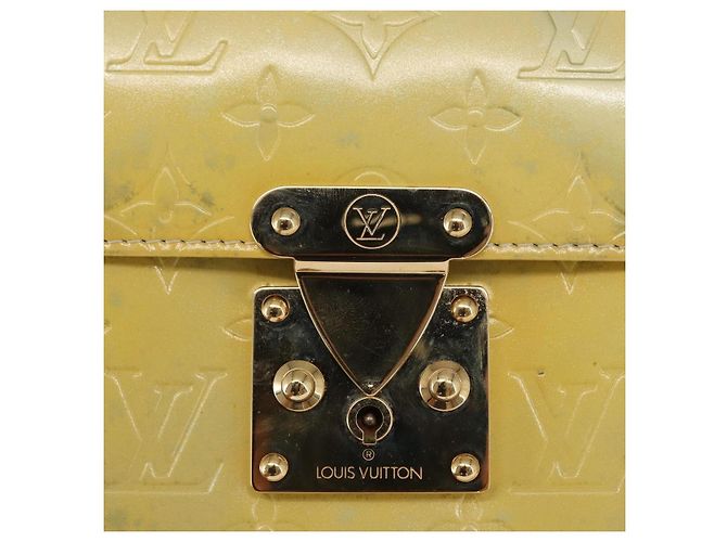 LOUIS VUITTON Borsa a mano Spring street Monogram Vernis Grigio M91029 LV Auth 171166 - vista 18