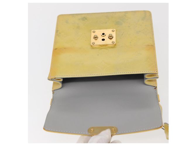 LOUIS VUITTON Borsa a mano Spring street Monogram Vernis Grigio M91029 LV Auth 171166 - vista 19