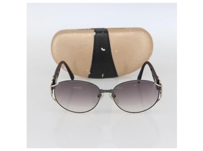 Occhiali da sole SAINT LAURENT metallo Nero Auth bs33326 - vista 11