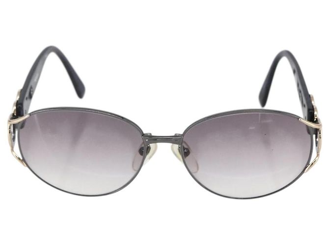 Occhiali da sole SAINT LAURENT metallo Nero Auth bs33326 - vista 2