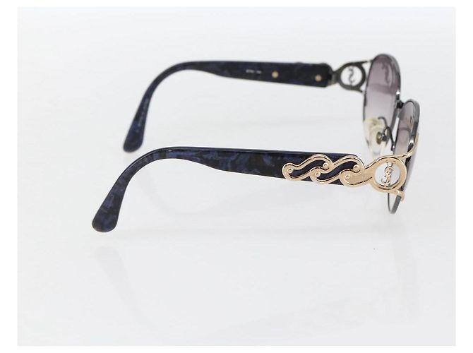 Occhiali da sole SAINT LAURENT metallo Nero Auth bs33326 - vista 4